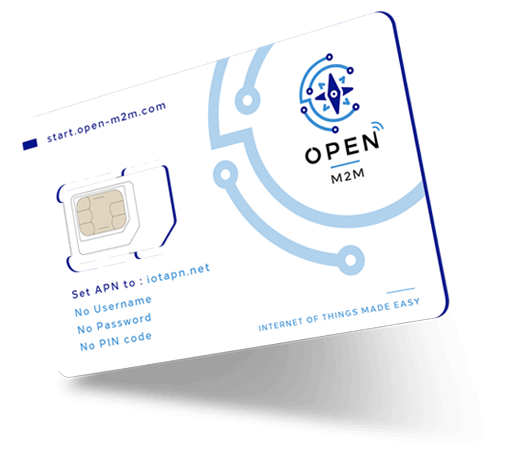 Carte SIM TEST IoT/M2M Monde Prépayée - 10 € HT - 100Mb data - 30 jour –  Advanced Tracking